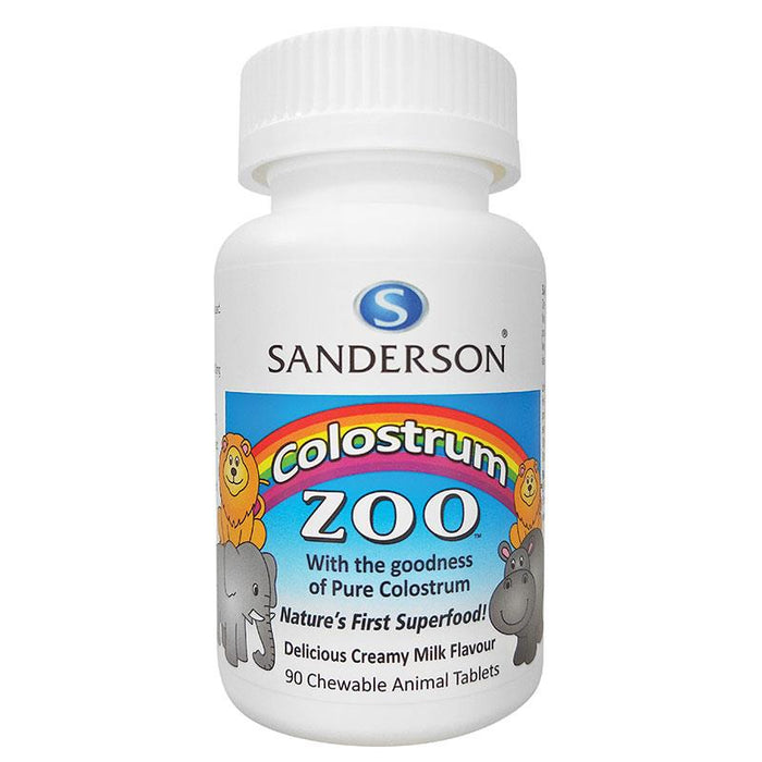 Sanderson Colostrum Zoo Chewable Tablets 90