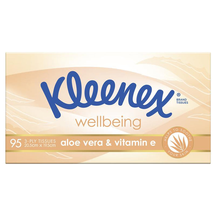 Kleenex Aloe Vera Vitamin E 3Ply Tissues 95