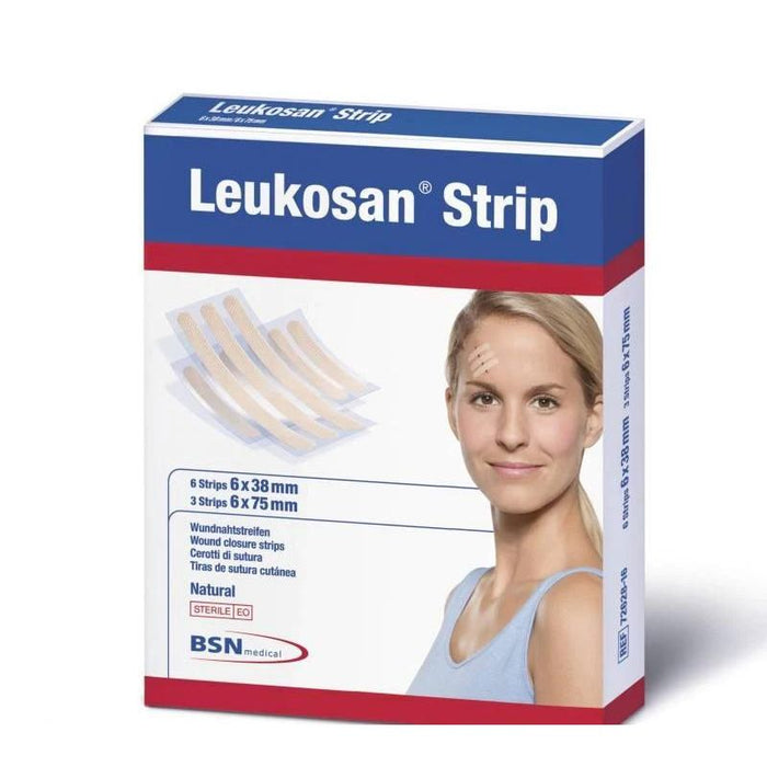 LEUKOSAN Strip 6x38mm & 6x75mm 9/box