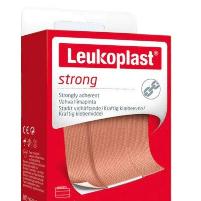 Leukoplast Strong Adhesive Dressings 22x63mm Tan 20