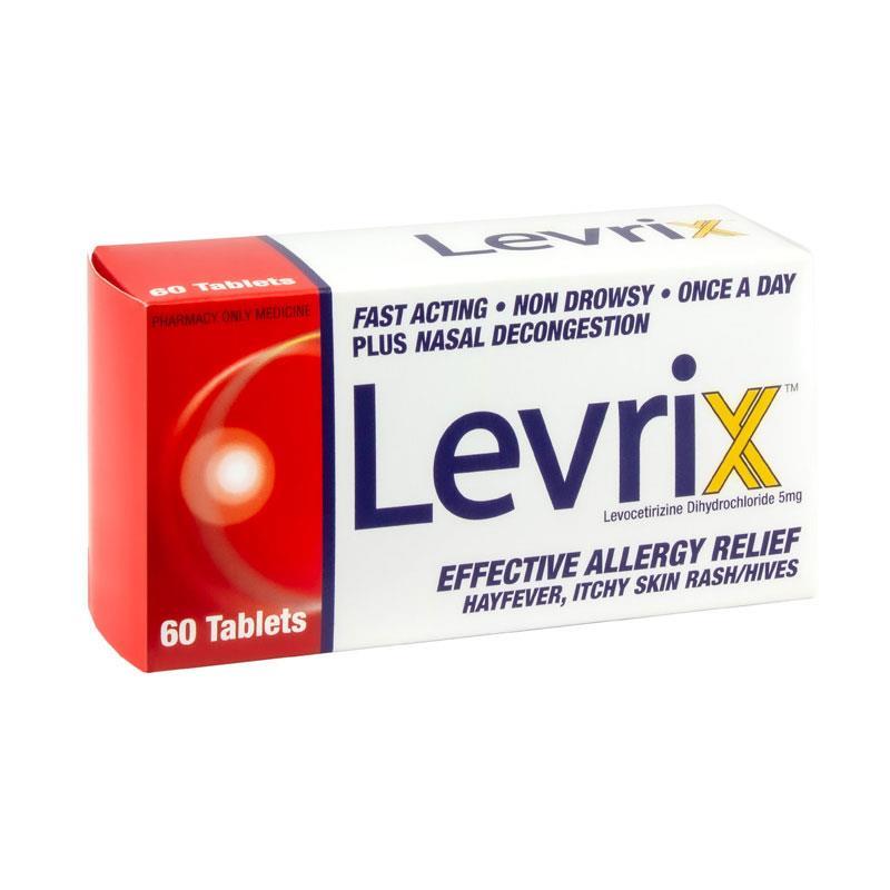 Levrix Effective Allergy Relief 5mg Tablets 60