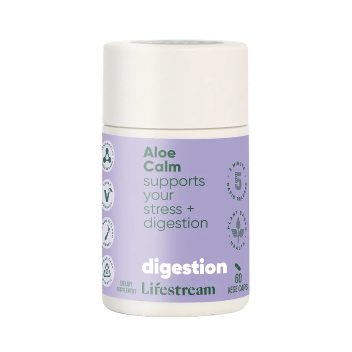 Lifestream Aloe Calm Vege Caps 60