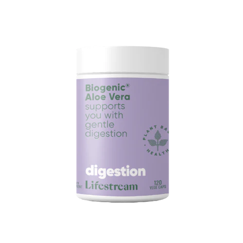 Lifestream Biogenic Aloe Vera Vege Caps 120