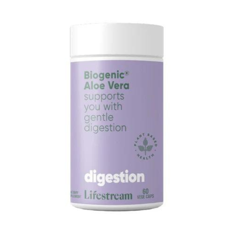 Lifestream Biogenic Aloe Vera Vege Caps 60