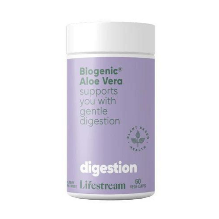 Lifestream Biogenic Aloe Vera Vege Caps 60