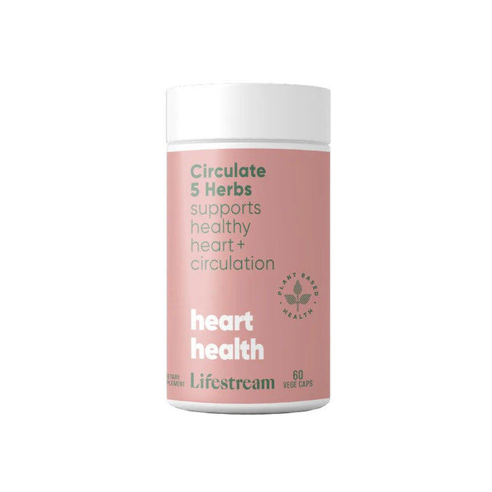 Lifestream Circulate 5 Herbs Vege Caps 60