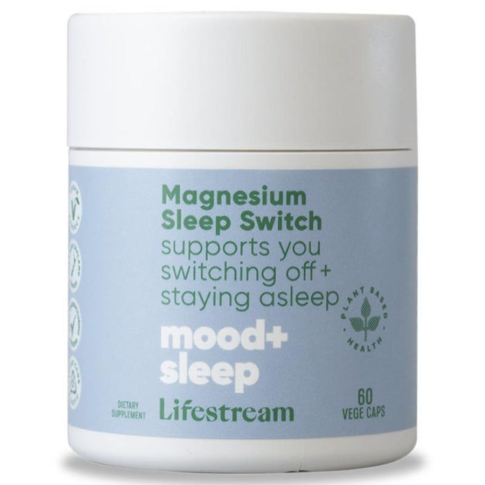 Lifestream Magnesium Sleep Switch Vege Caps 60