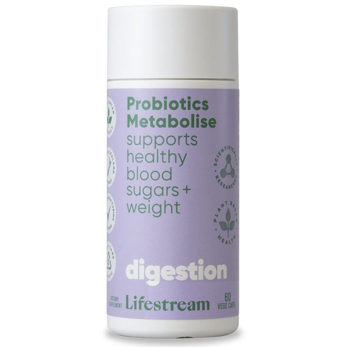 Lifestream Probiotics Metabolise Vege Capsules 60