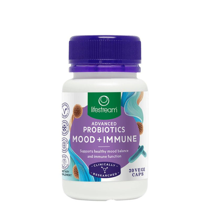 Lifestream Probiotics Mood + Immune Vege Capsules 30