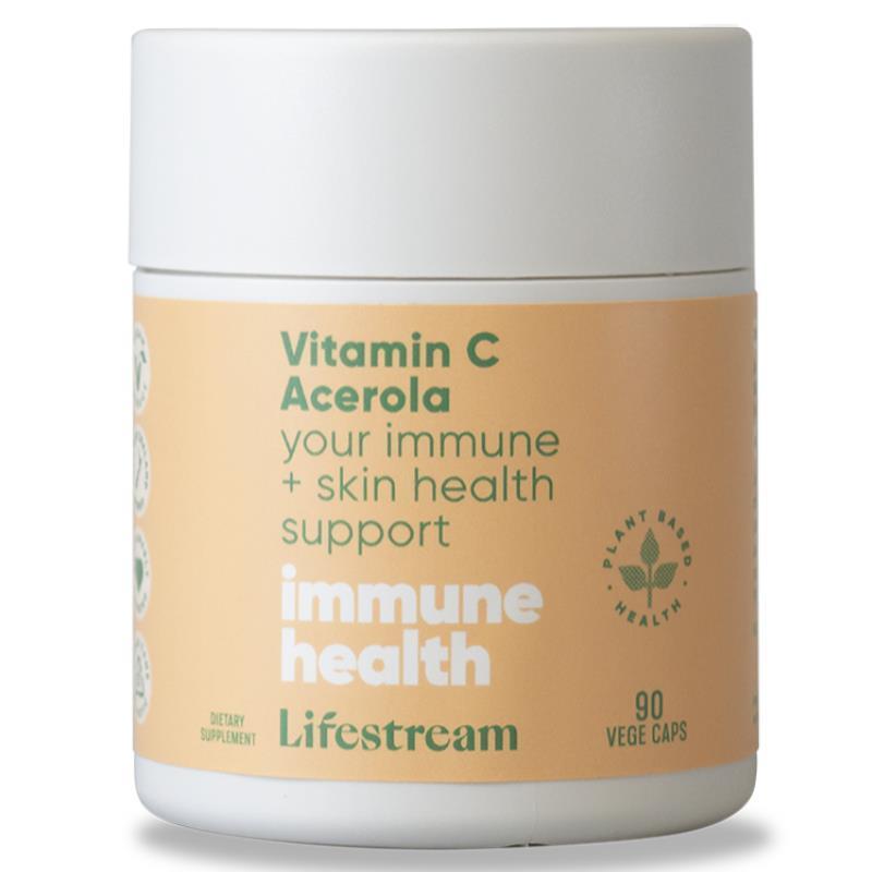 Lifestream Vitamin C Acerola Vege Caps 90