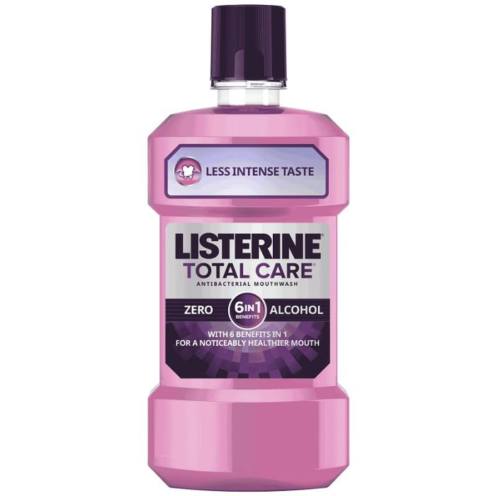 Listerine Total Care Zero Alcohol Antibacterial Mouthwash 500ml