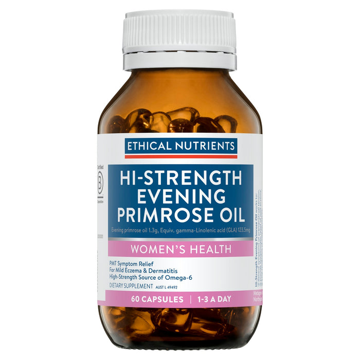 Ethical Nutrients Hi Strength Evening Primrose Oil 60s