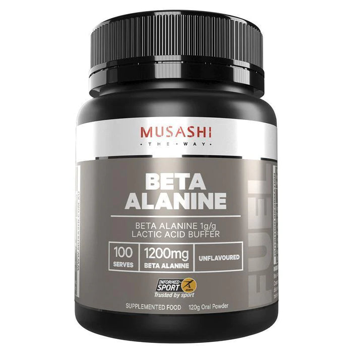 MUSASHI Beta Alanine Unflavour 120g