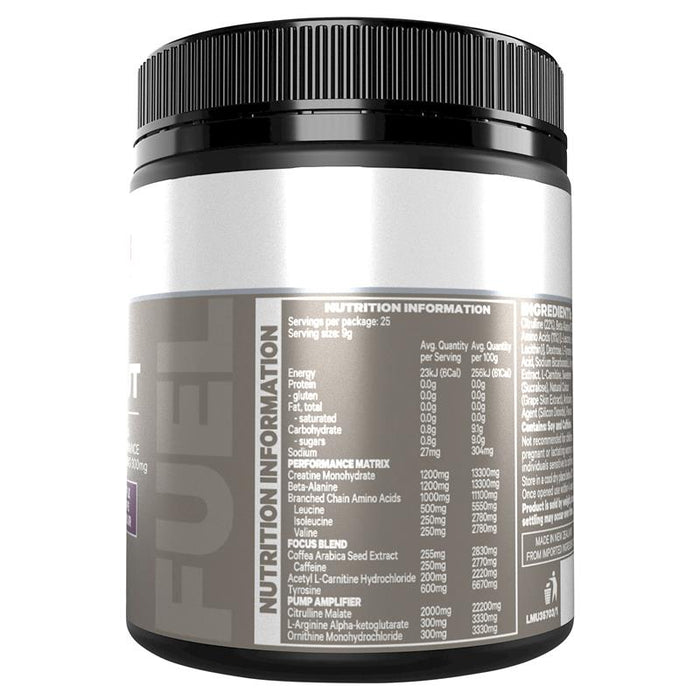 MUSASHI Pre Workout Grape 225g