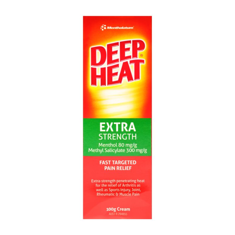 Mentholatum Deep Heat Extra Strength 100g