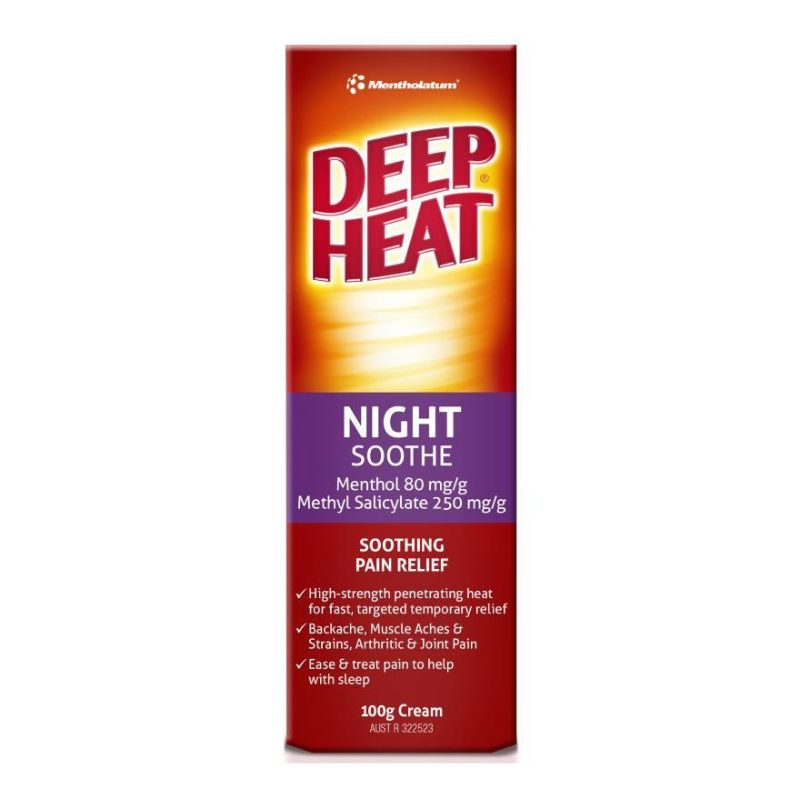 Mentholatum Deep Heat Night Soothe 100g