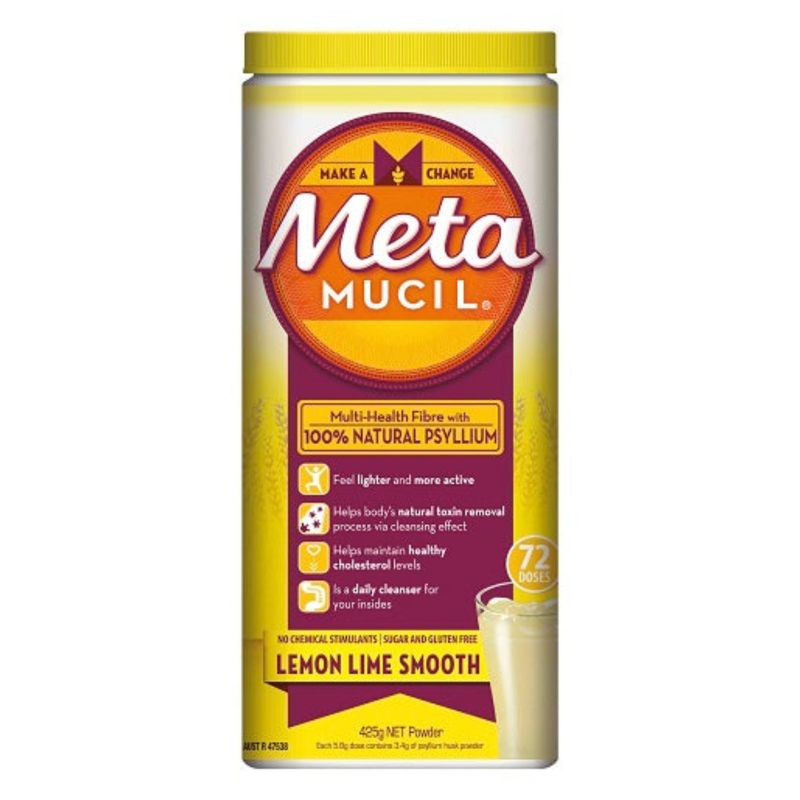 Metamucil Lemon Lime Smooth Powder 425g
