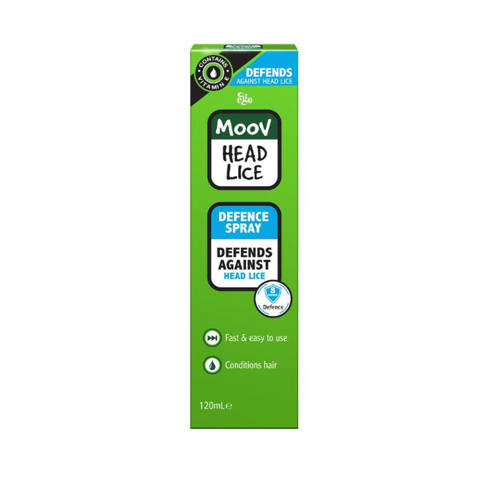 Moov Head Lice Defence Spray 120ml