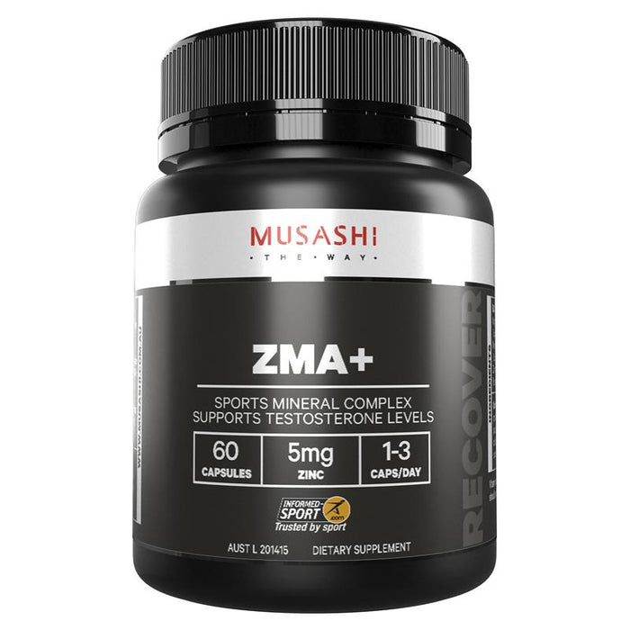 Musashi ZMA+ Capsules 60