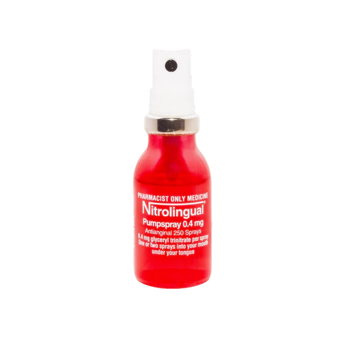 NITROLINGUAL Spray 0.4mg 250 Dose