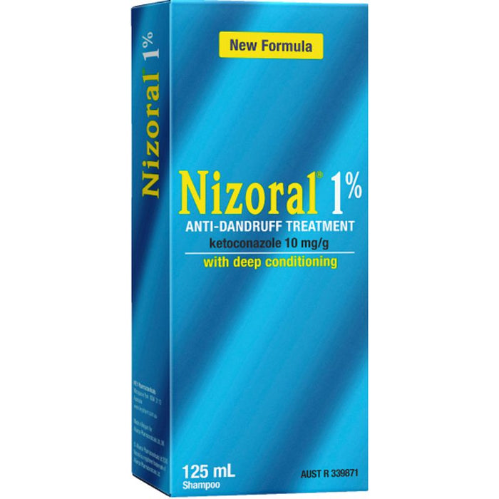 NIZORAL Shampoo 1% Blue 125ml