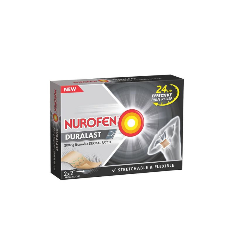NUROFEN DURALAST PATCH 200MG Pk 4pk