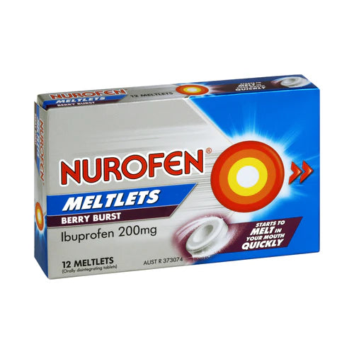 NUROFEN Meltlets Berry Burst 200mg 12s