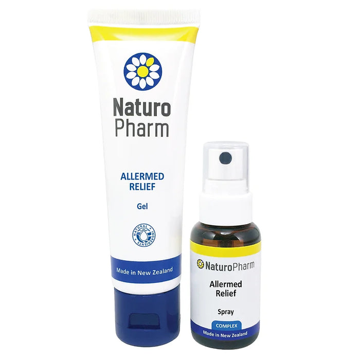 Naturo Pharm Complex Allermed Relief Twin Pack - Spray 25mL / Gel 50g