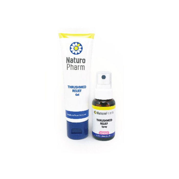 Naturo Pharm Womens Thrushmed Relief Twin Pack - Spray / Gel 50g