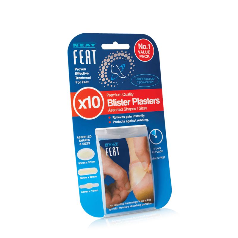 Neat Feat Blister Plasters Pain Relief 10s
