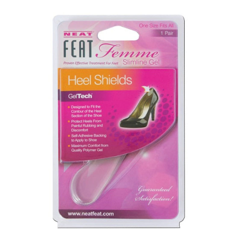 Neat Feat Femme Slimline Gel Heel Shields 1 Pair