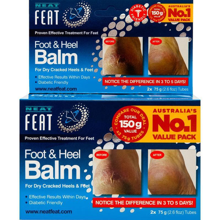 Neat Feat Foot & Heel Balm 120g - BUY ONE - GET ONE FREE