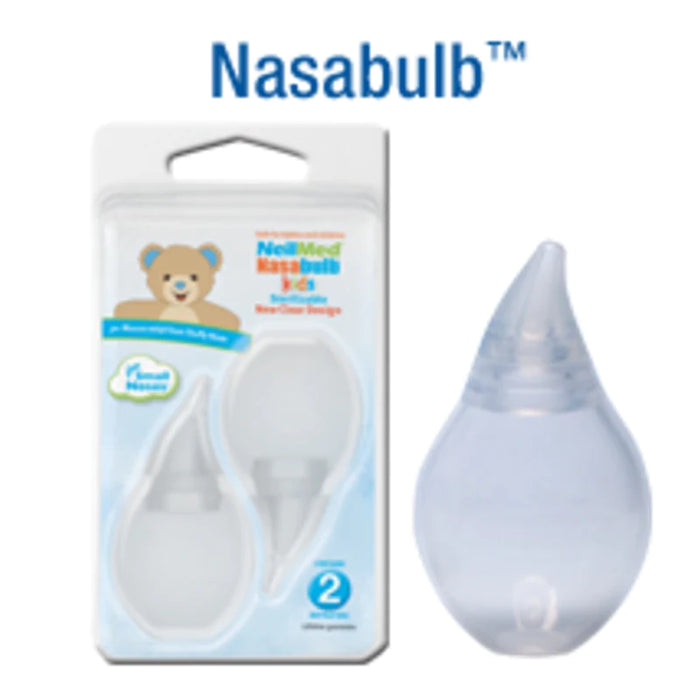 NeilMed Nasabulb For Babies & Kids Nasal Aspirator 2 Pack