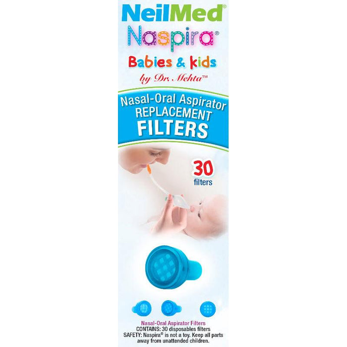 NeilMed Naspira Babies & Kids Replacement Filters 30