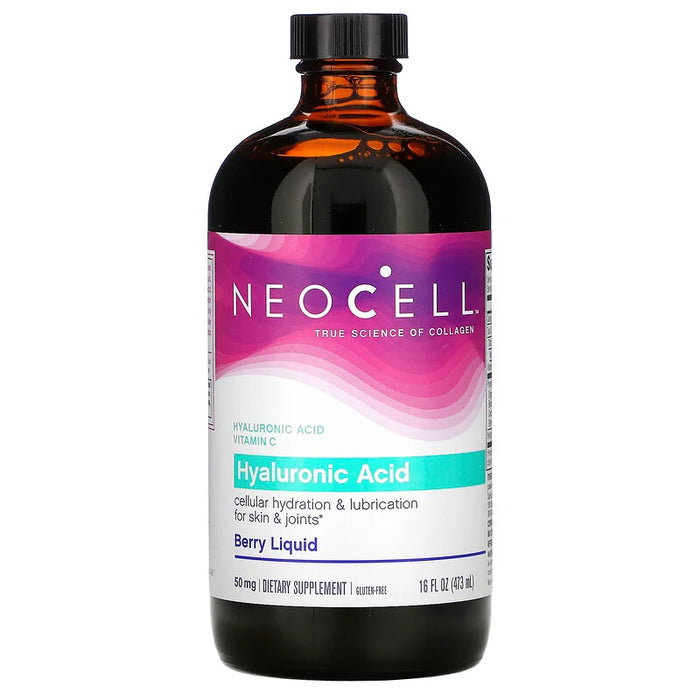 NeoCell Hyaluronic Acid With Vitamin C Liquid 473ml - Berry