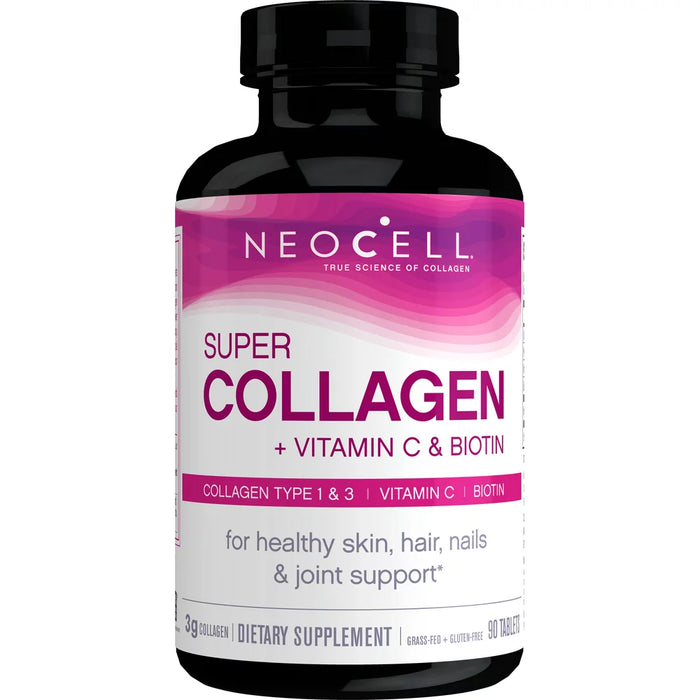 NeoCell Super Collagen + Vitamin C & Biotin Tablets 180