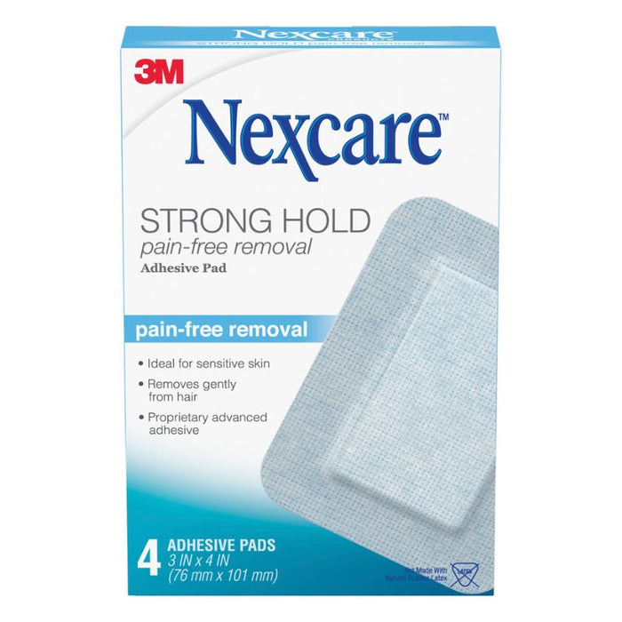 Nexcare - Strong Hold Pain-Free Removal Adhesive Pads 4