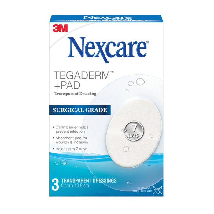 Nexcare - Tegaderm Transparent Waterproof Dressing Assorted 10