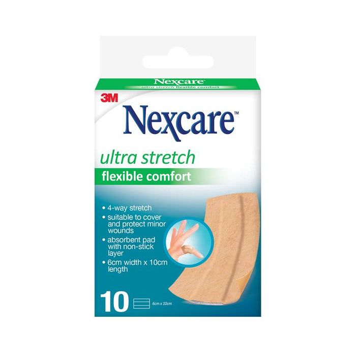 Nexcare - Ultra Stretch Flexible Comfort 6 x 10cm 10