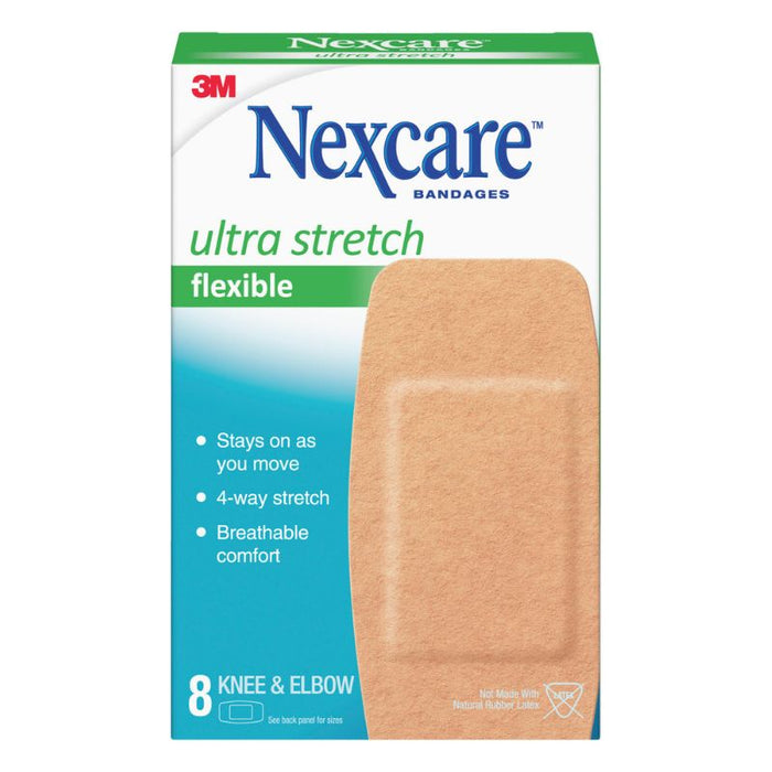 Nexcare - Ultra Stretch Flexible Knee & Elbow 8