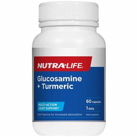 Nutralife Glucosamine + Turmeric Capsules 60