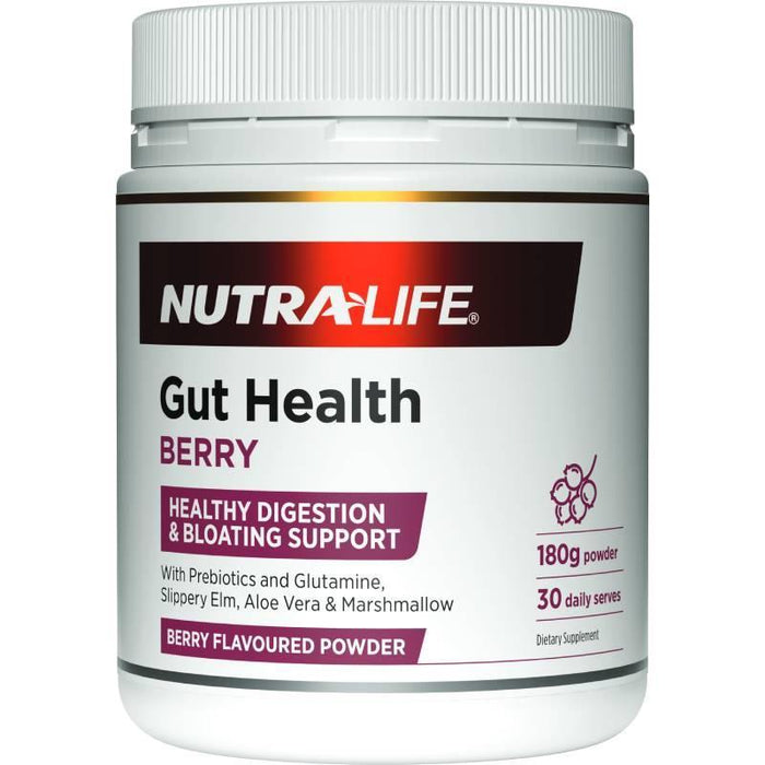 Nutralife Gut Health Oral Powder 180g - Berry