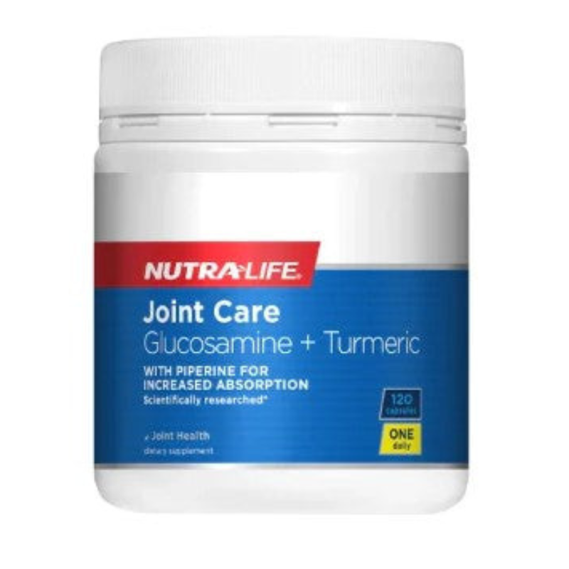 Nutralife Joint Care Glucosamine + Turmeric Capsules 120