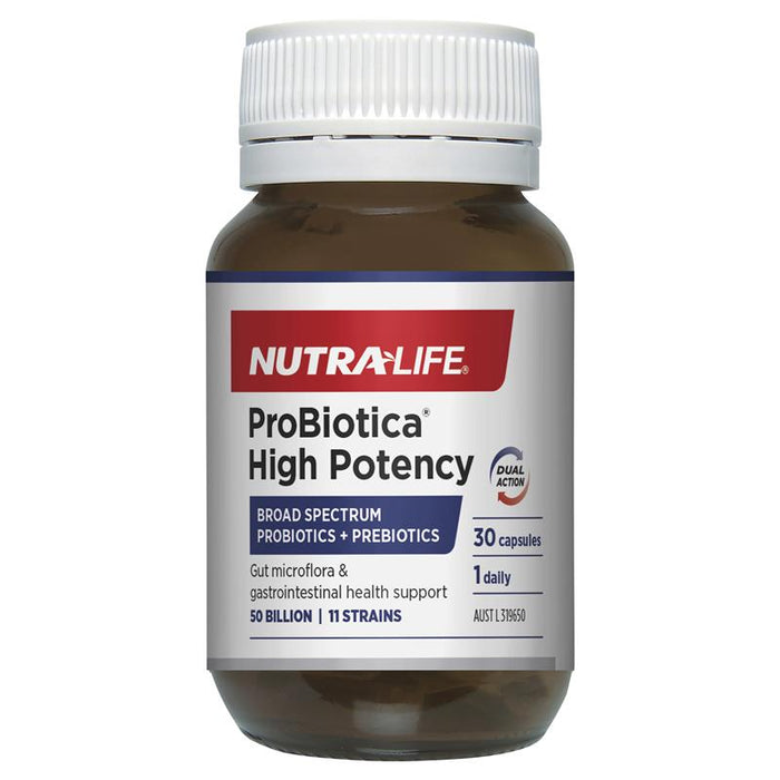 Nutralife ProBiotica High Potency 50 Billion Capsules 30