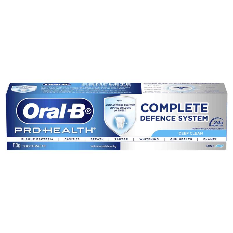 Oral B Pro Health Advanced Toothpaste 110g Deep Clean