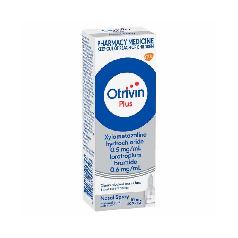 Otrivin PLUS Nasal Spray 10ml