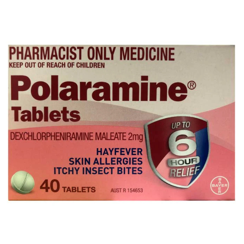 Polaramine 2mg Tablets 40