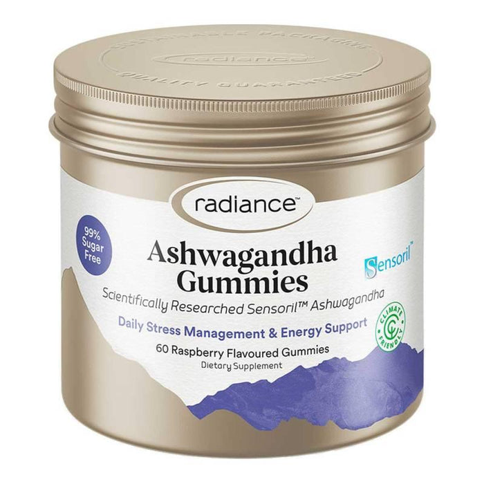 Radiance Ashwagandha Gummies 60 - Raspberry