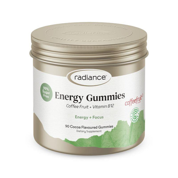 Radiance Energy Gummies 90 - Cocoa Flavoured