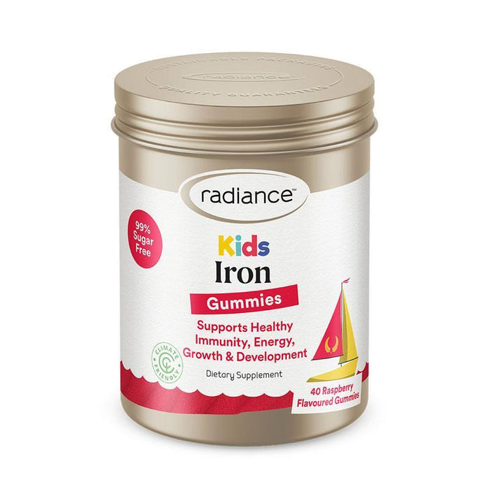 Radiance Kids Iron Gummies 40 - Raspberry